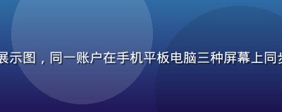 kaiyun全端适配展示图，同一账户在手机平板电脑三种屏幕上同步显示，界面自适应清晰
